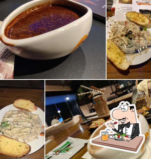 Food at The Chocolate Room Cafe & Lounge