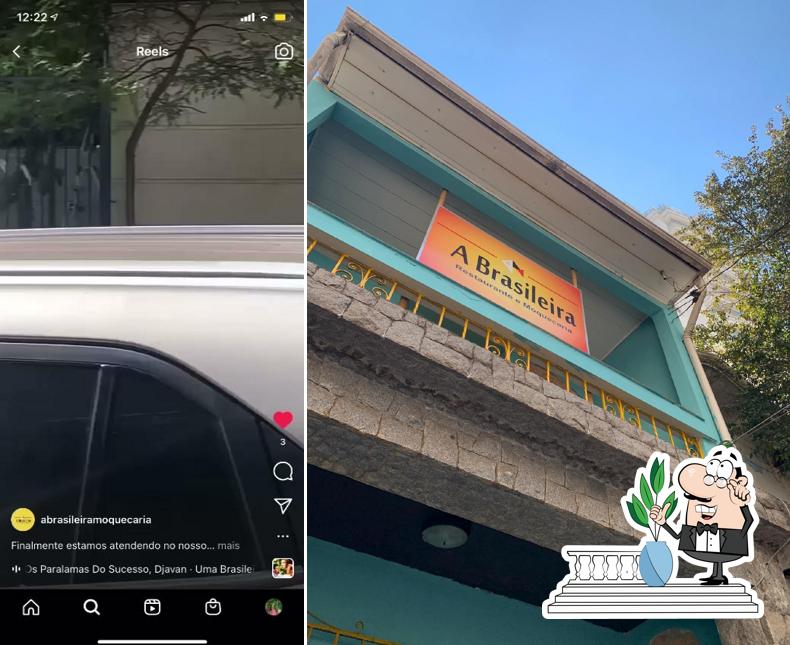 Veja imagens do exterior do Moquecaria A Brasileira