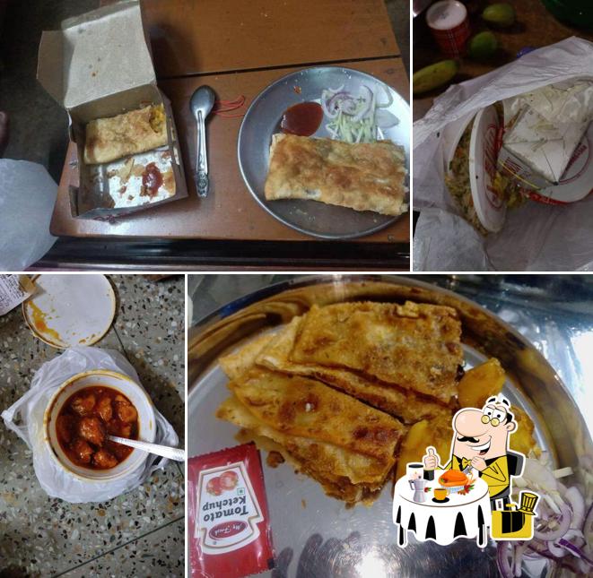 Food at Parbon A.C restaurant