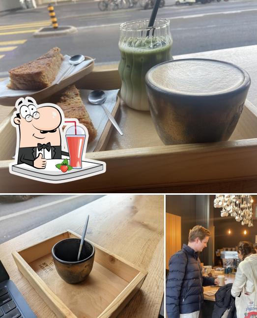 Goditi qualcosa da bere a Sleepy Bear Coffee Riponne