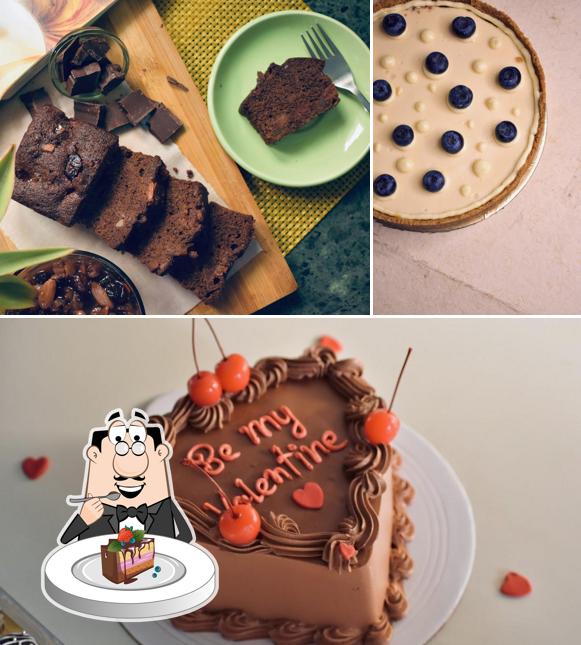 Chocolate cake at The Bakersway