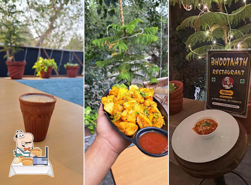 Garlic bread at Bhootnath Restaurant & cafe