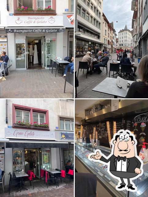 Gli interni di Gran Gelato Basel