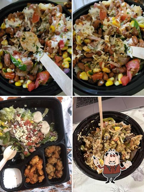 Food at California Burrito