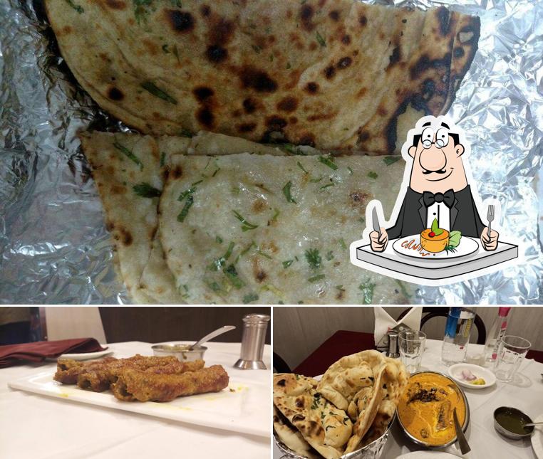 Food at Karim's Mughlai Restaurant