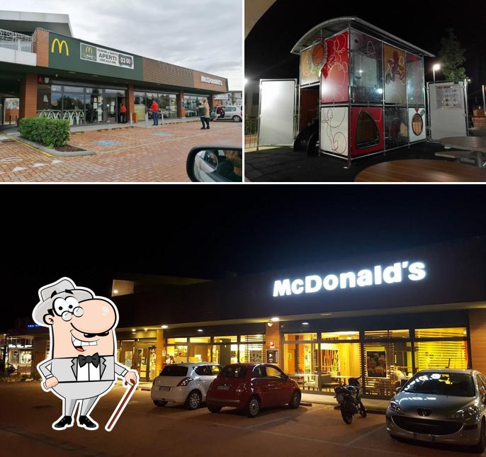 Gli esterni di McDonald's Capannori