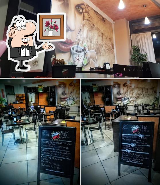 Gli interni di Cafe Michelange