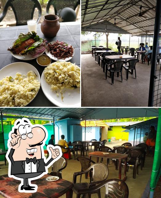 The interior of Kuttompuram Toddy Shop