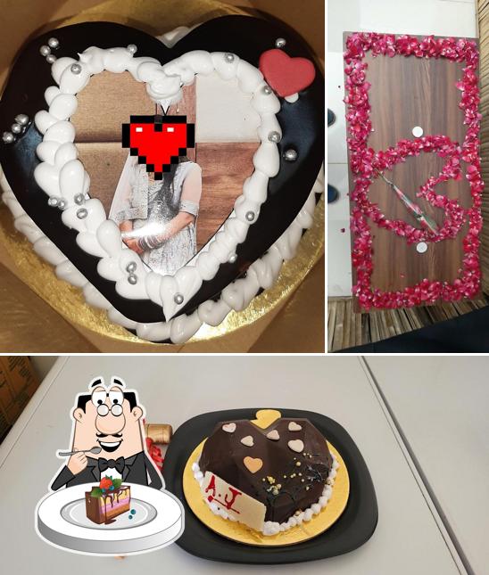 Chocolate cake at K CAFE PRIVATE cabin in Jaipur