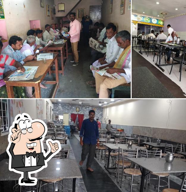 The interior of New Gongura Restaurant