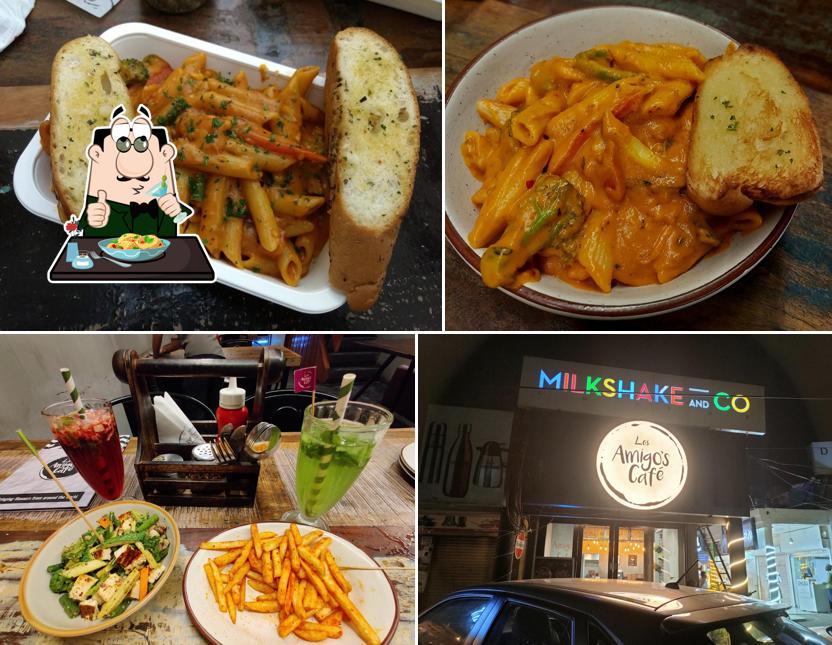 Food at Amigo's Café