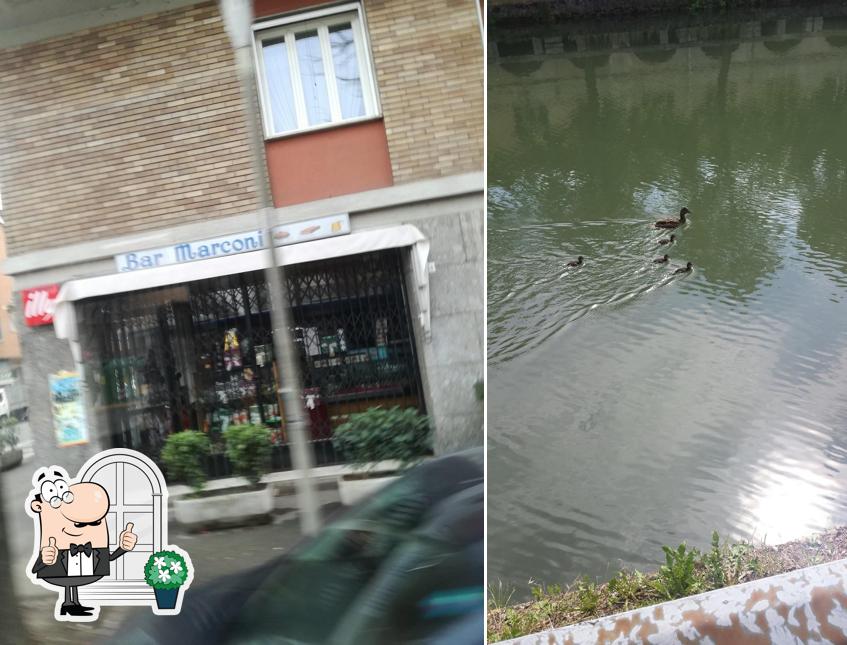 Gli esterni di Bar Marconi