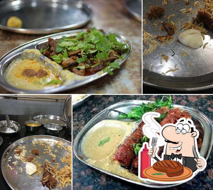 There’s a selection of dishes for meat lovers