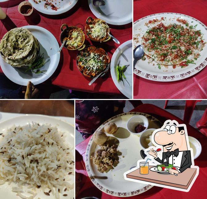 Food at Raj Restaurant