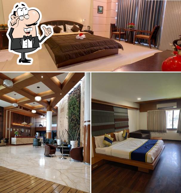 The interior of Aarya Grand Hotels & Resorts