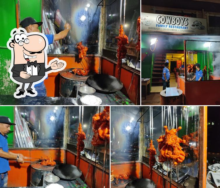 Here's a photo of Cow boys family restaurant