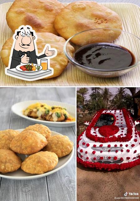 Food at Shegaon Kachori