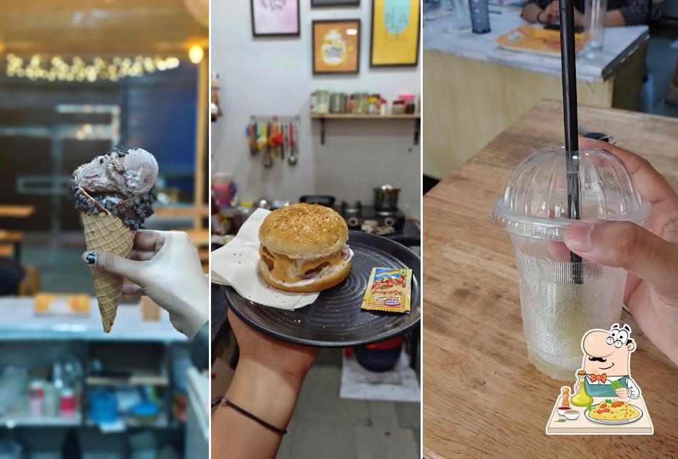 Ice cream at The nukkad cafe