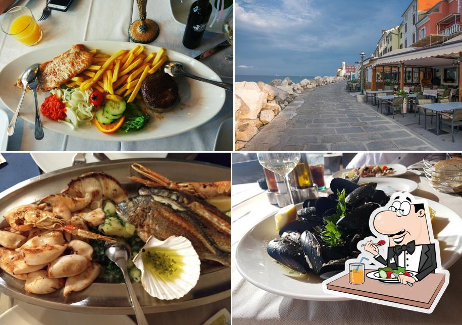 Platti al Restavracija Tri Vdove Piran