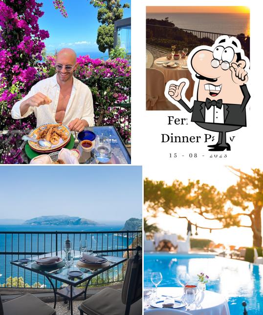 Gli interni di La Terrazza di Lucullo