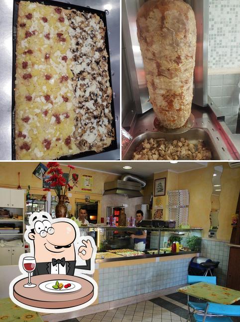 Platti al Pizzeria Al Portico