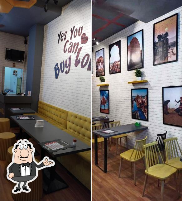 Check out how BABA RAMDEV DINING HALL looks inside