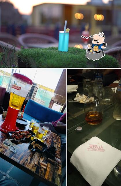 The photo of food and interior at Barish