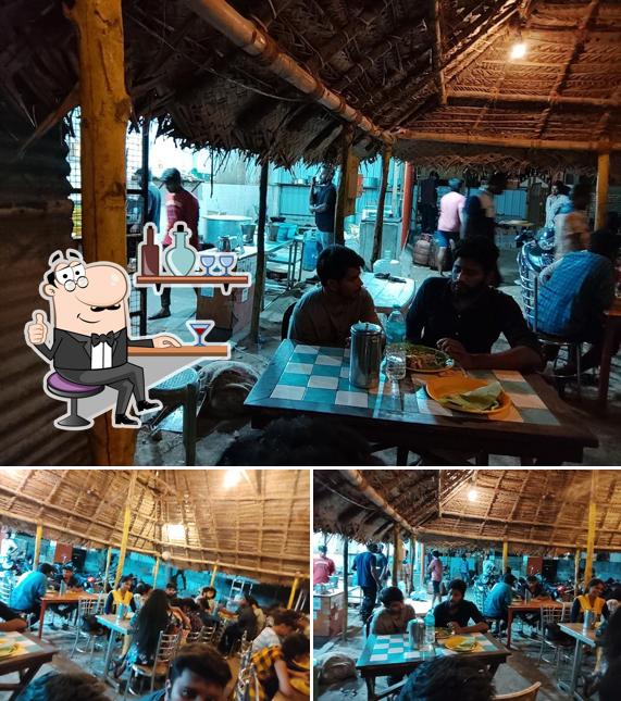 The interior of D'Biriyani Hut