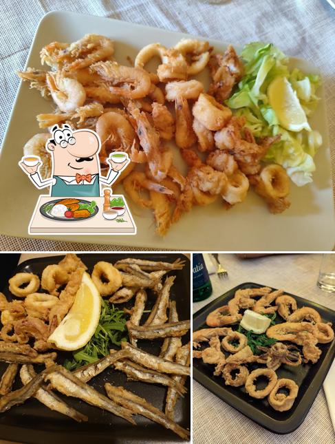 Calamari fritti al Osteria Casa Viola