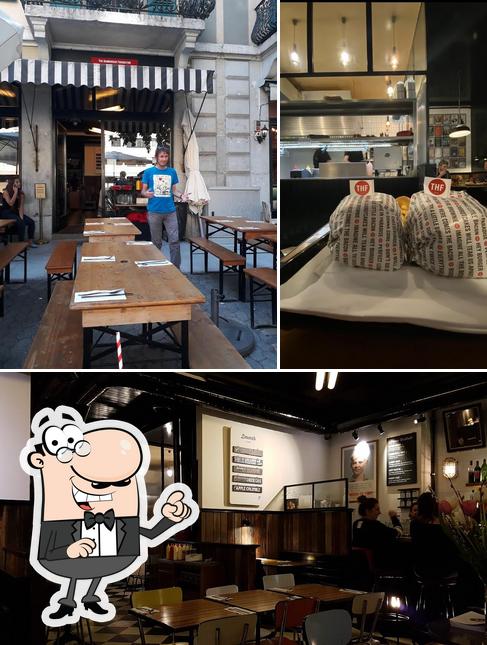 Siediti a un tavolo di The Hamburger Foundation - Pâquis