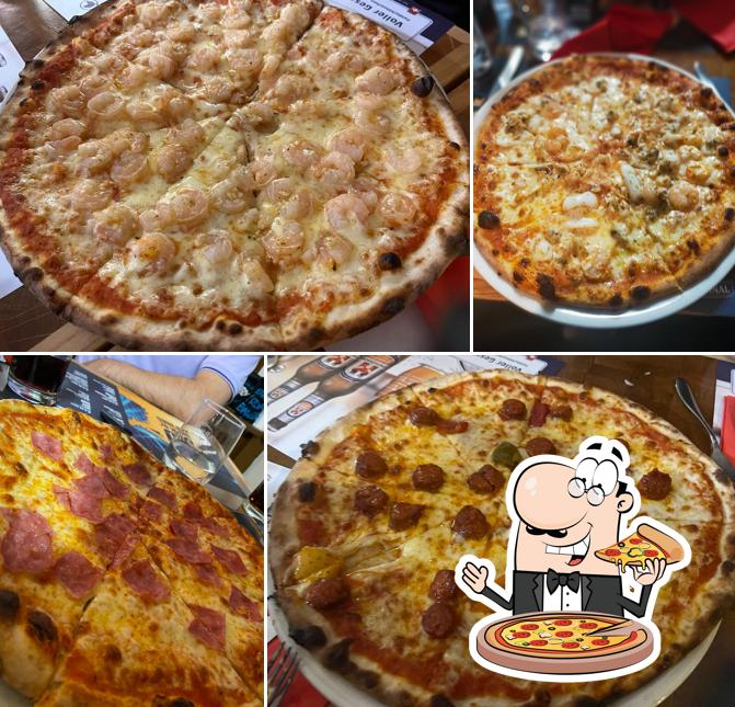 Scegli tra le svariate varianti di pizza