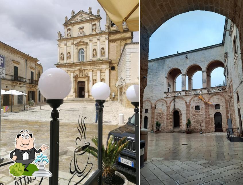 Puoi goderti l'aria fresca dal dehors di Caffè dell'Orologio