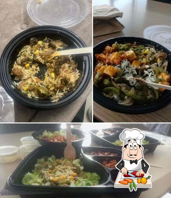 Bibimbap at California Burrito Mexican Kitchen @ Punjagutta