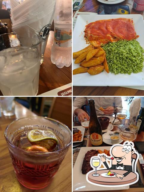 Comida em Bottled Dog