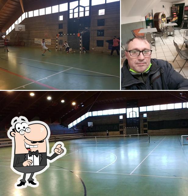 Gli interni di Palazzetto dello Sport