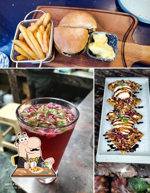 Food at Boston bakery and cafe