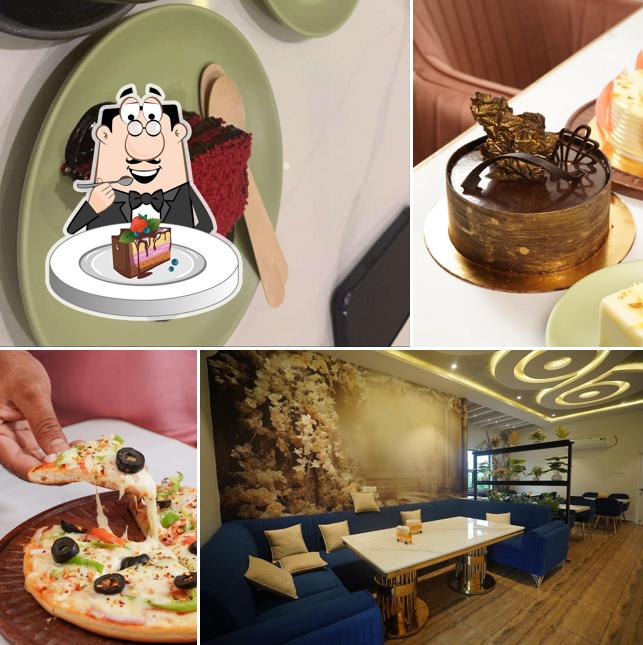 Chocolate cake at Brioche The Bake House