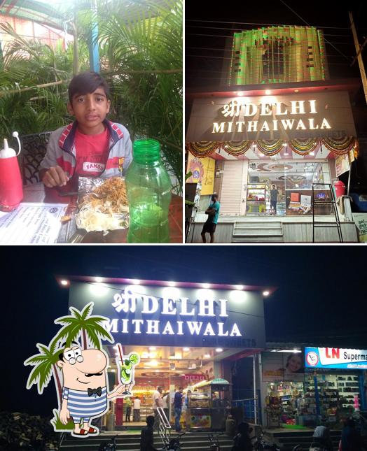 Look at the pic of DELHI MITHAIWALA