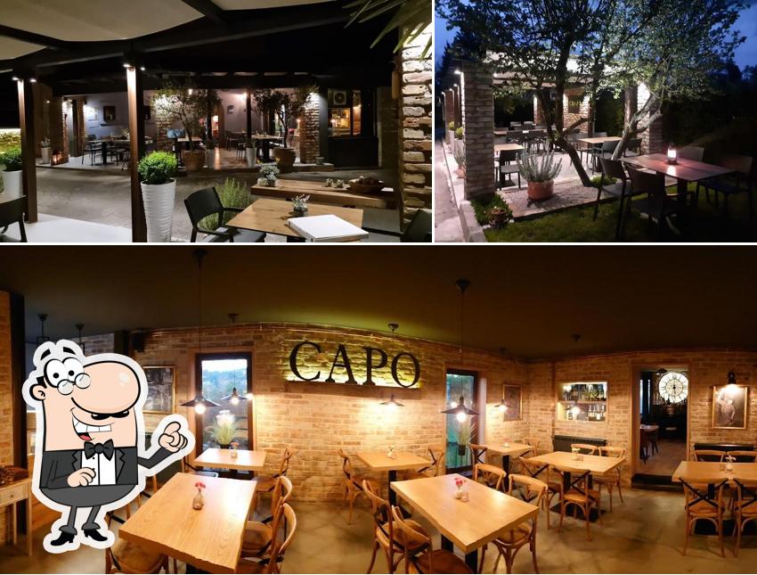 Siediti a un tavolo di Konoba i pizzeria Capo