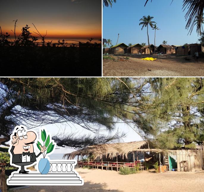 Check out the exterior of Lost Monk Restaurant