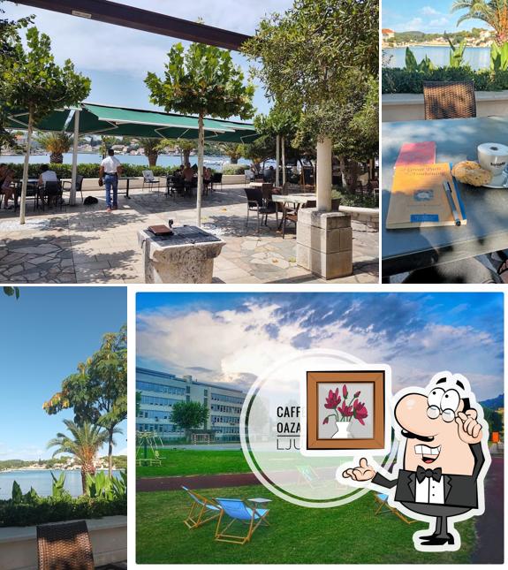 Gli interni di Maestral caffe