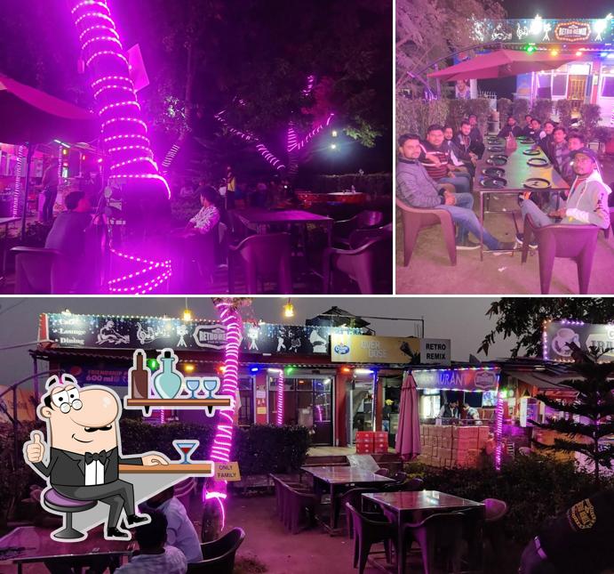 The interior of Retro Remix Caterers & Event Planners