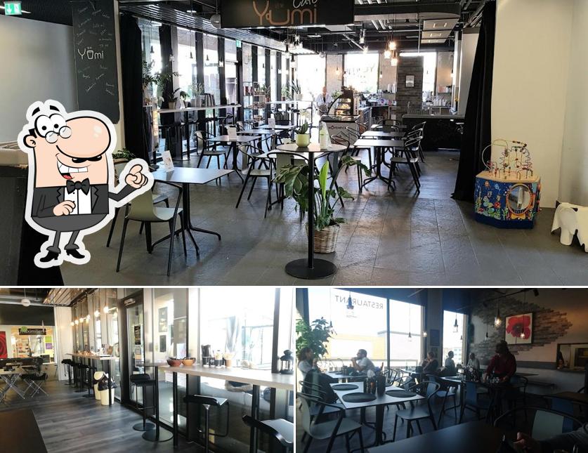 Gli interni di Yumi Café