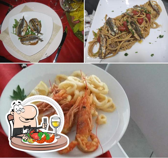 Gli ospiti di Ristorante Pizzeria 007 di Francesco Gugliuzzi (stazione) possono avere diversi prodotti di cucina di mare