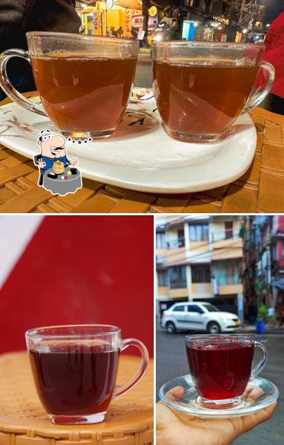 Chocolate mousse at Tea Bar