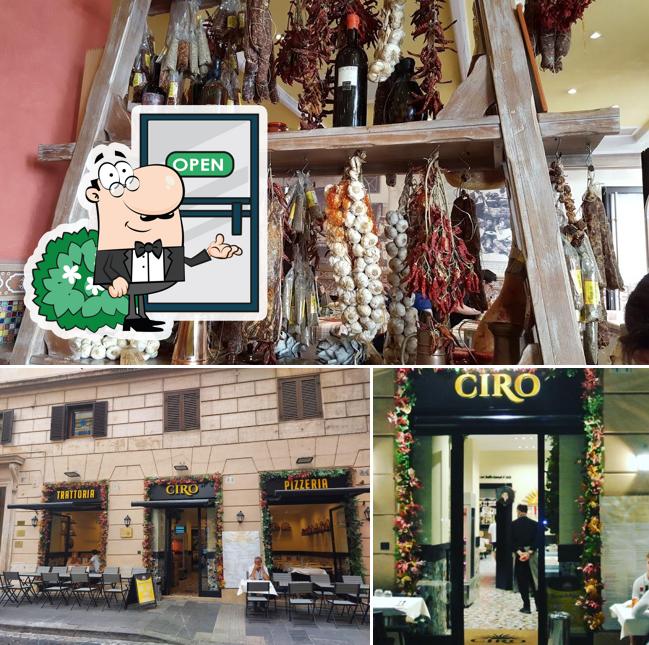 Puoi goderti l'aria fresca dal dehors di Ciro Trattoria Pizzeria
