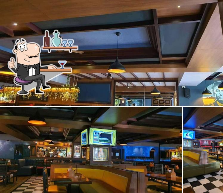 Take a seat at one of the tables at House of Commons