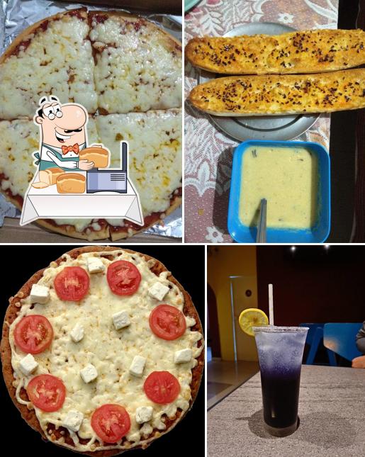 Garlic bread at ChilliFlakes - The Golden Crust