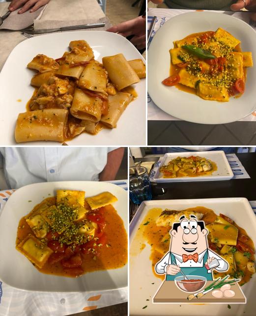 Ravioli al Il Polpo • Osteria di Mare Pizzeria