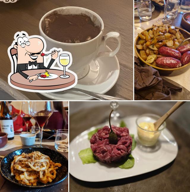 Mousse al cioccolato al Rusticamente Osteria